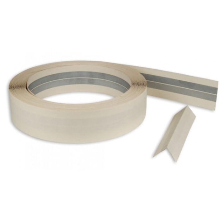 Coltar Rola cu Insertie Metalica pentru Protectie Muchii Alux, 50mm, 30m/rola