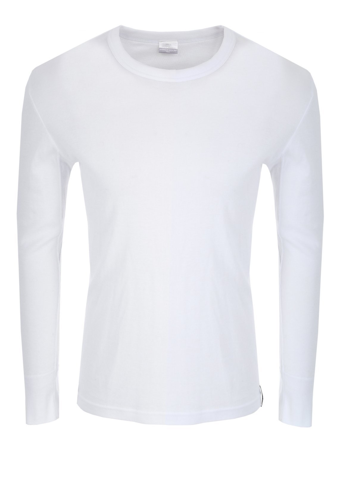 Tricou barbatesc Henderson Classic cu maneca lunga alb, 2XL INTL