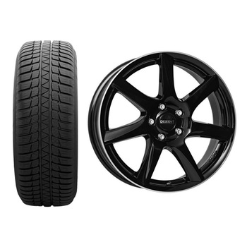 Roata completa Dacia Logan Sandero Lodgy Dokker janta aliaj Dezent TW Dark 6x15 + anvelopa iarna Sumitomo WT200 185/65R15 88T Roata completa Dacia Logan Sandero Lodgy Dokker janta aliaj Dezent TW Dark 6x15 + anvelopa iarna Sumitomo WT200 185/65R15 88T
