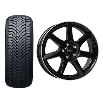 Roata completa Dacia Logan Sandero Lodgy Dokker janta aliaj Dezent TW Dark 6x15 + anvelopa iarna Nexen Winguard SnowG3 WH21 185/65R15 88T Roata completa Dacia Logan Sandero Lodgy Dokker janta aliaj Dezent TW Dark 6x15 + anvelopa iarna Nexen Winguard SnowG3 WH21 185/65R15 88T