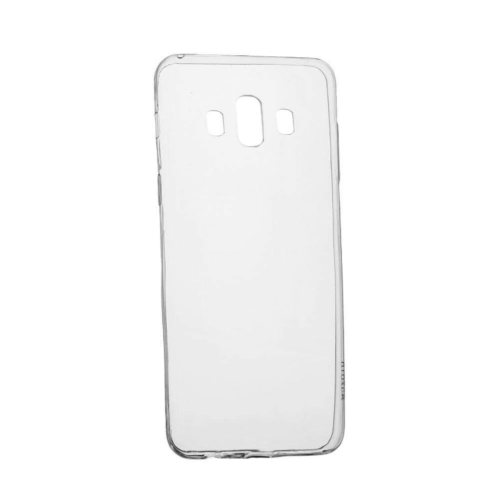 Husa Spate Silicon Slim, Transparenta, pentru Samsung Galaxy J6 Plus 2018
