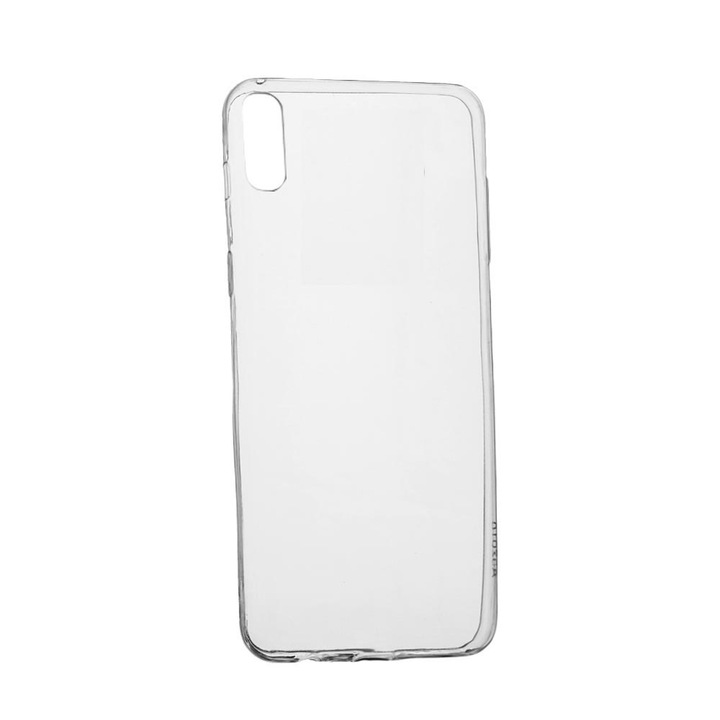 Szilikon vékony hátlap, átlátszó, Apple iPhone XS Max készülékhez
