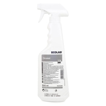 Pulverizator Lichid EcoLab Chromol, 500 ml, pentru Intretinerea Suprafetelor din Inox Pulverizator Lichid EcoLab Chromol, 500 ml, pentru Intretinerea Suprafetelor din Inox