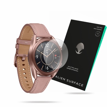 Folie Alien Surface, Samsung Galaxy Watch 3 (41mm) LTE, protectie ecran 1+2 Rezerve Folie Alien Surface, Samsung Galaxy Watch 3 (41mm) LTE, protectie ecran 1+2 Rezerve