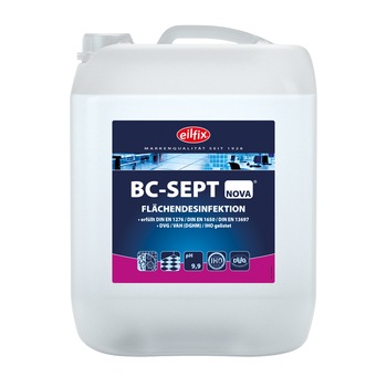 Igienizant gata de utilizare pentru suprafete BC Sept Nova 5L Igienizant gata de utilizare pentru suprafete BC Sept Nova 5L