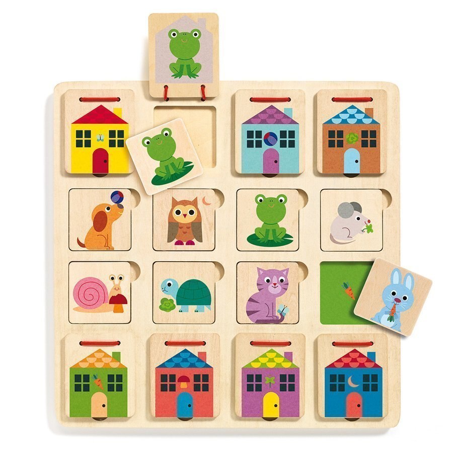 Joc educativ de asociere Cabanimo, pentru copii +2 ani,Djeco