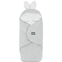 Paturica de infasat pentru scaun auto, calatorie 90x90 alb/gri Copse - Bellochi