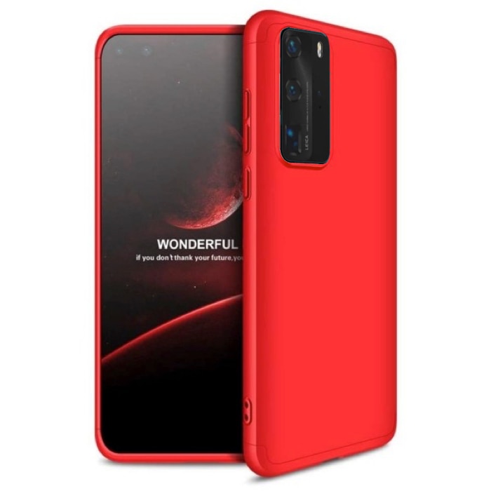 Husa 360 pentru Huawei P40 Red