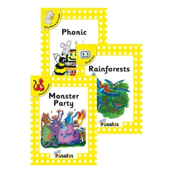 Jolly Phonics Readers, Complete Set Level 2 In Precursive Letters (British English edition), Wernham Sara Jolly Phonics Readers, Complete Set Level 2 In Precursive Letters (British English edition), Wernham Sara