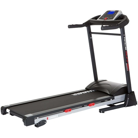 Banda alergare Hammer Race Runner 2000M, motor 2CP continuu / 5CP maxim, 1-20km/h, greutate maxima utilizator 130kg