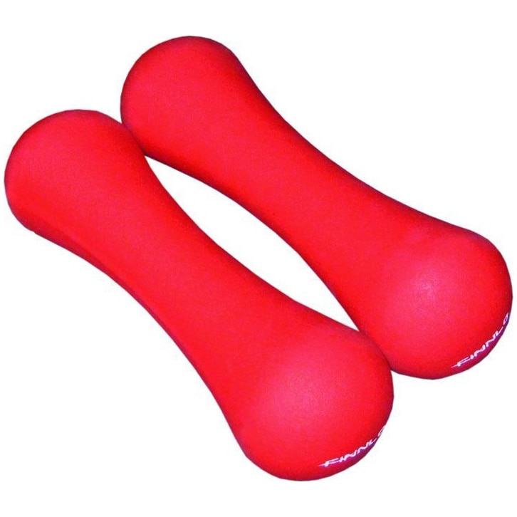 Set gantere Hammer, 2 x 1kg, rosu