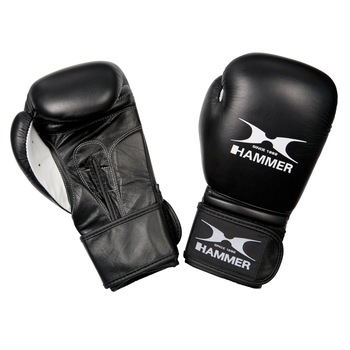 Manusi box Hammer Premium Fight, negru, Negru, 14 Oz Manusi box Hammer Premium Fight, negru, Negru, 14 Oz