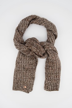 Heavy Tools, Fular circular tricotat fin Pozette, Taupe Heavy Tools, Fular circular tricotat fin Pozette, Taupe