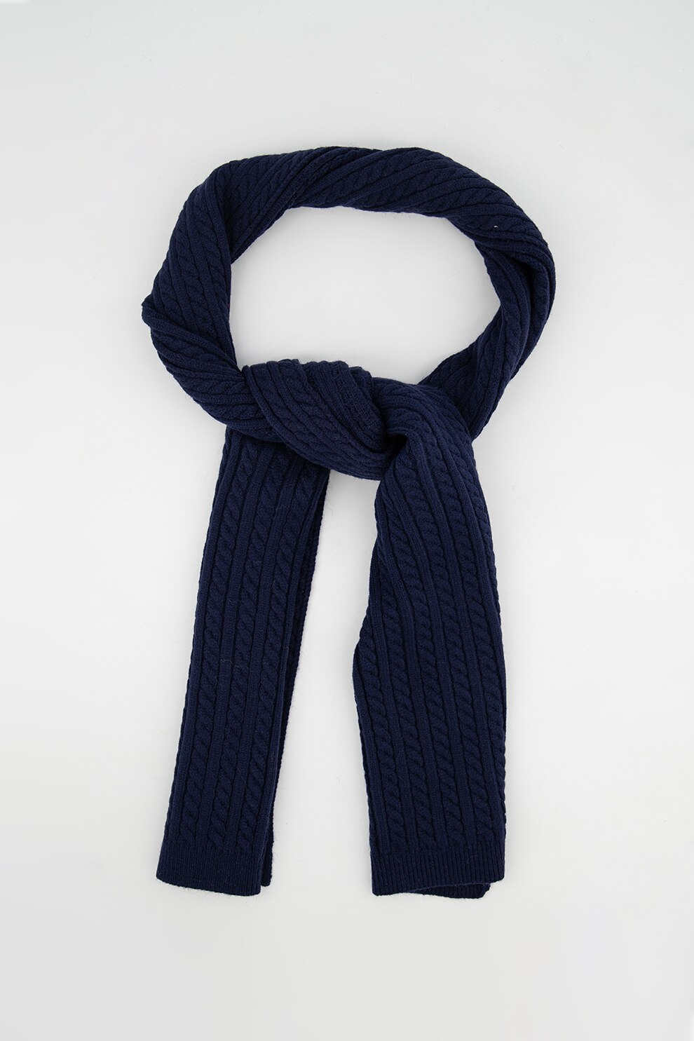 Heavy Tools, Fular circular cu model torsade Pillet, Bleumarin