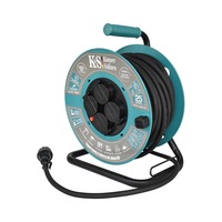 prelungitor cu tambur ks cr-25m konner amp sohnen 3600 w 25 mentri prize 4  16  230v cablu 3  25 mm2 din cupru imagen 50_0_
0