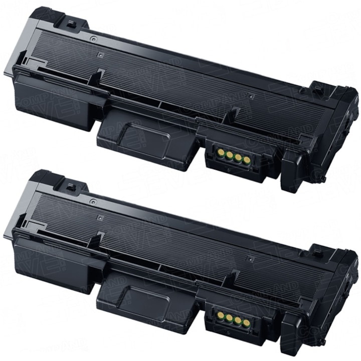 Set 2 cartuse toner compatibil cu Xerox B205, B210, B215, Negru, 6000 pagini