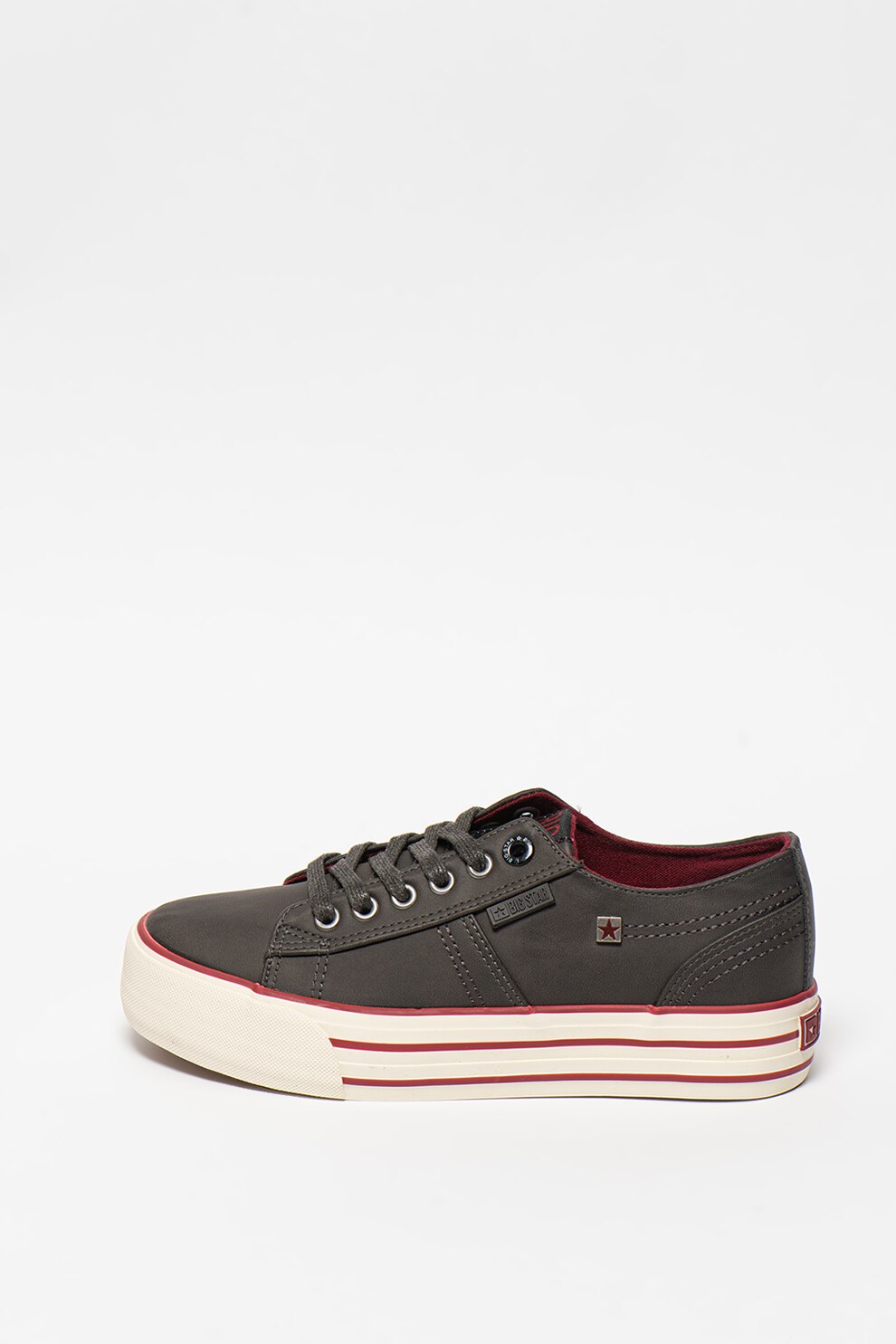 Big Star, Pantofi sport flatform de piele ecologica