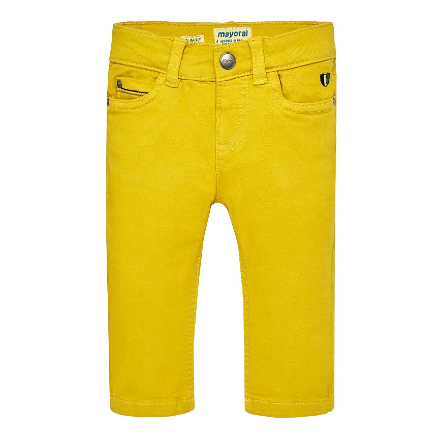 Pantaloni, Mayoral, baiat, galben, 36 luni