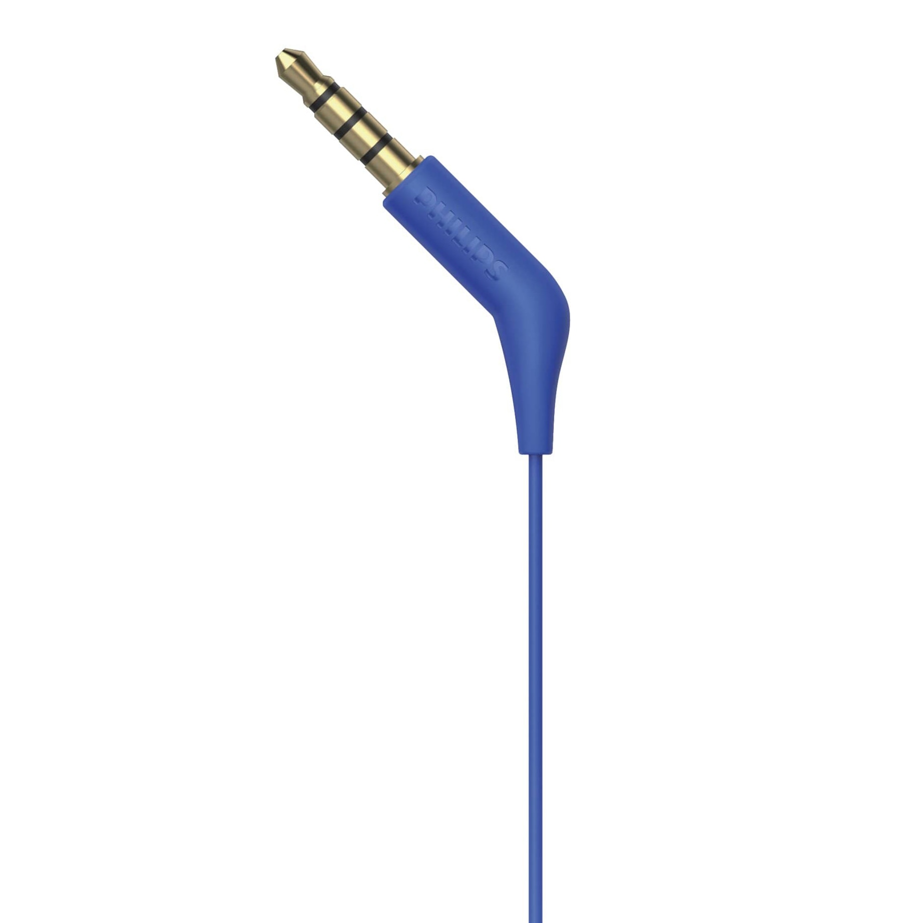Casti Audio In-Ear Philips, TAE1105BL/00, cu fir, Microfon, Albastru