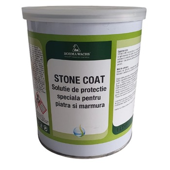 Lac pentru piatra si marmura, aspect umed, BORMA WACHS, Stone Coat, 1 L Lac pentru piatra si marmura, aspect umed, BORMA WACHS, Stone Coat, 1 L