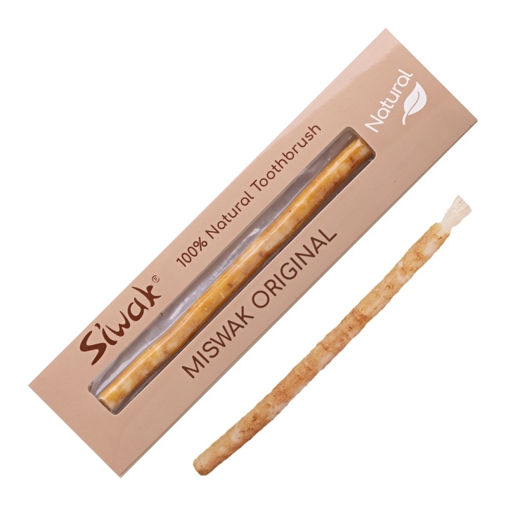 Természetes fogkefe, Siwak Miswak Natural fogfehérítéshez természetes ízzel