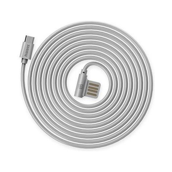 Cablu date Remax Rayen microusb 1m RC-075, Silver Cablu date Remax Rayen microusb 1m RC-075, Silver