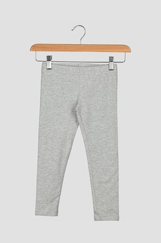 GAP, Colanti din jerseu cu talie elastica, Gri melange GAP, Colanti din jerseu cu talie elastica, Gri melange