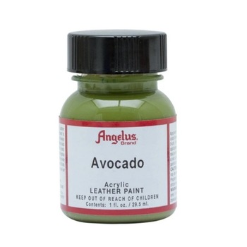 Vopsea acrilica Avocado pentru piele, Angelus Standard 29,5ml Vopsea acrilica Avocado pentru piele, Angelus Standard 29,5ml