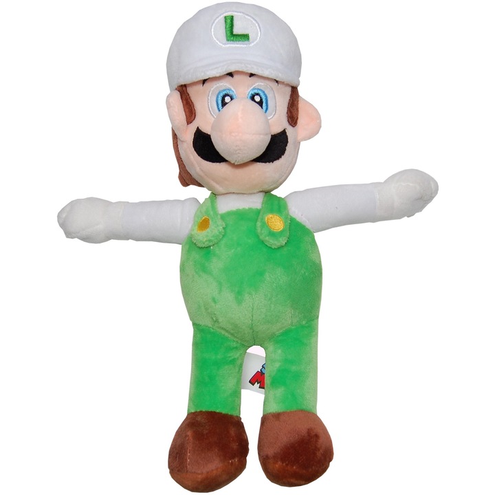 Jucarie din plus Luigi, Super Mario, 31 cm