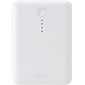Acumulator extern ASUS ZenPower 10000 PD, USB Type C, 10000 mAh, White Acumulator extern ASUS ZenPower 10000 PD, USB Type C, 10000 mAh, White