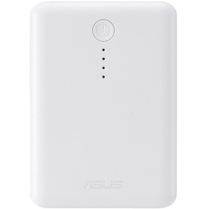 Външна батерия ASUS ZenPower 10000 PD, USB Type C, 10000 mAh, White