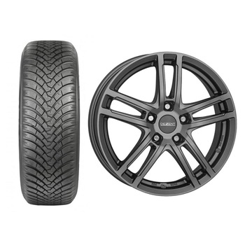 Roata completa Renault Captur janta aliaj Dezent TZ Graphite 7.5x17 + anvelopa iarna Falken HS01-SUV 215/60R17 100V Roata completa Renault Captur janta aliaj Dezent TZ Graphite 7.5x17 + anvelopa iarna Falken HS01-SUV 215/60R17 100V