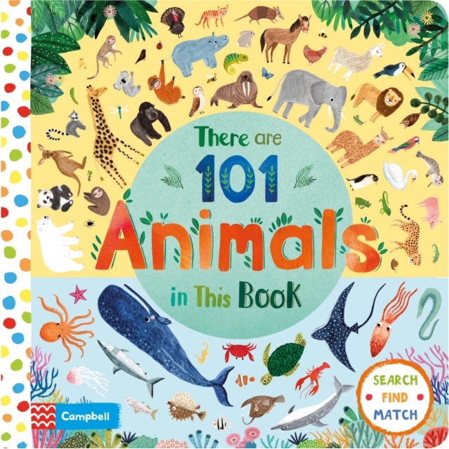 There are 101 Animals in this Book, Books Campbell