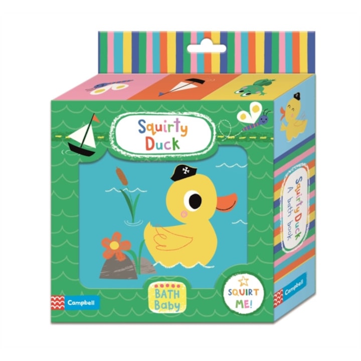 Squirty Duck Bath Book, Books Campbell