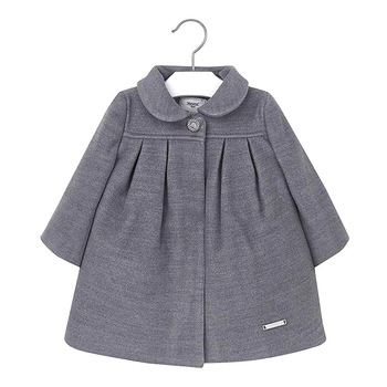 Palton, Mayoral, bebe fetita, gri Palton, Mayoral, bebe fetita, gri