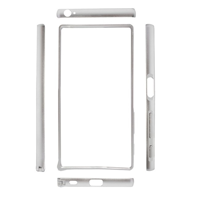 Bumper Samsung Galaxy A5 A500 metalic, argintiu