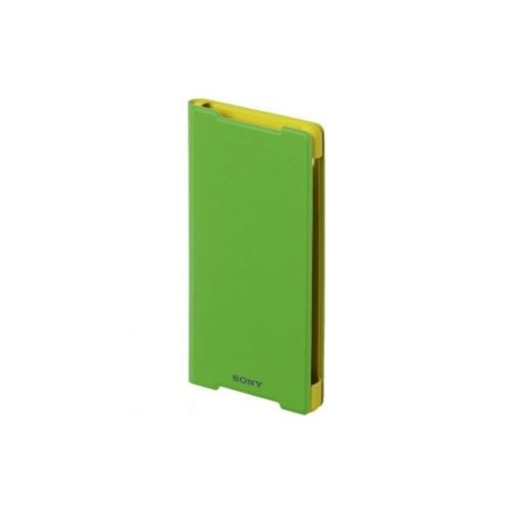 Калъф капак Sony Ericsson Xperia Z1, еко кожа, зелен