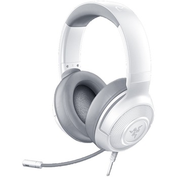 Casti gaming Razer Kraken X, surround 7.1 virtual, volum pe casca, multiplatforma, Alb Mercury Casti gaming Razer Kraken X, surround 7.1 virtual, volum pe casca, multiplatforma, Alb Mercury