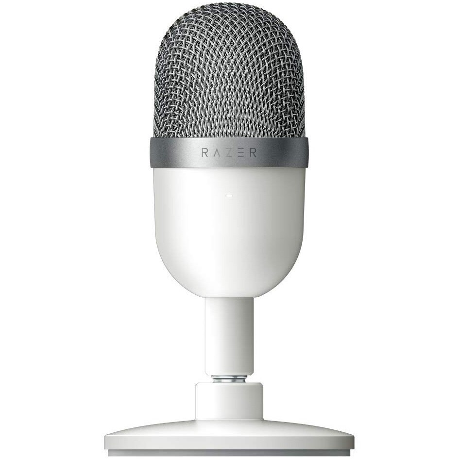 Microfon gaming Razer Seiren Mini, Alb mercury