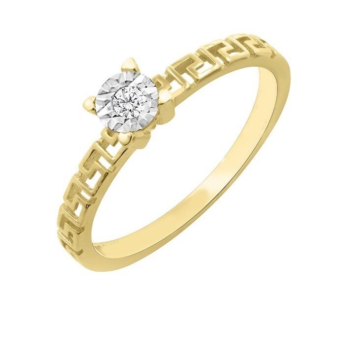 Inel cu diamant, Ilex Gold, 53 mm, 270525