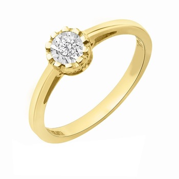 Inel cu diamant, Ilex Gold, 54 mm, 270522 Inel cu diamant, Ilex Gold, 54 mm, 270522