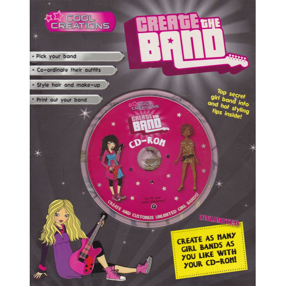 Popstars - Create the band. Cool Creations CD Activity Book
