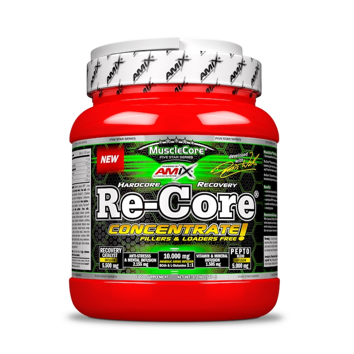 Amix Re-Core koncentrált citrom-lime aminosav komplex 0,540 kg