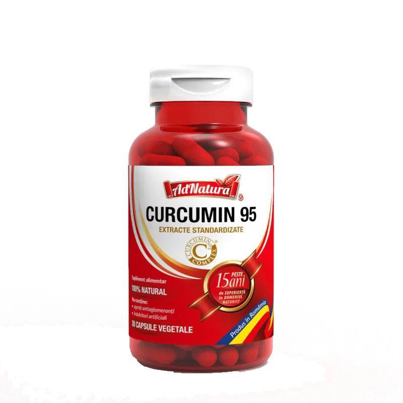 Supliment Alimentar Curcumin 95 30 capsule Adserv