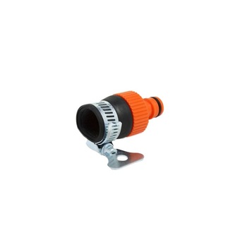 Conector pentru furtun de gradina, cu colier, 3/4 Conector pentru furtun de gradina, cu colier, 3/4