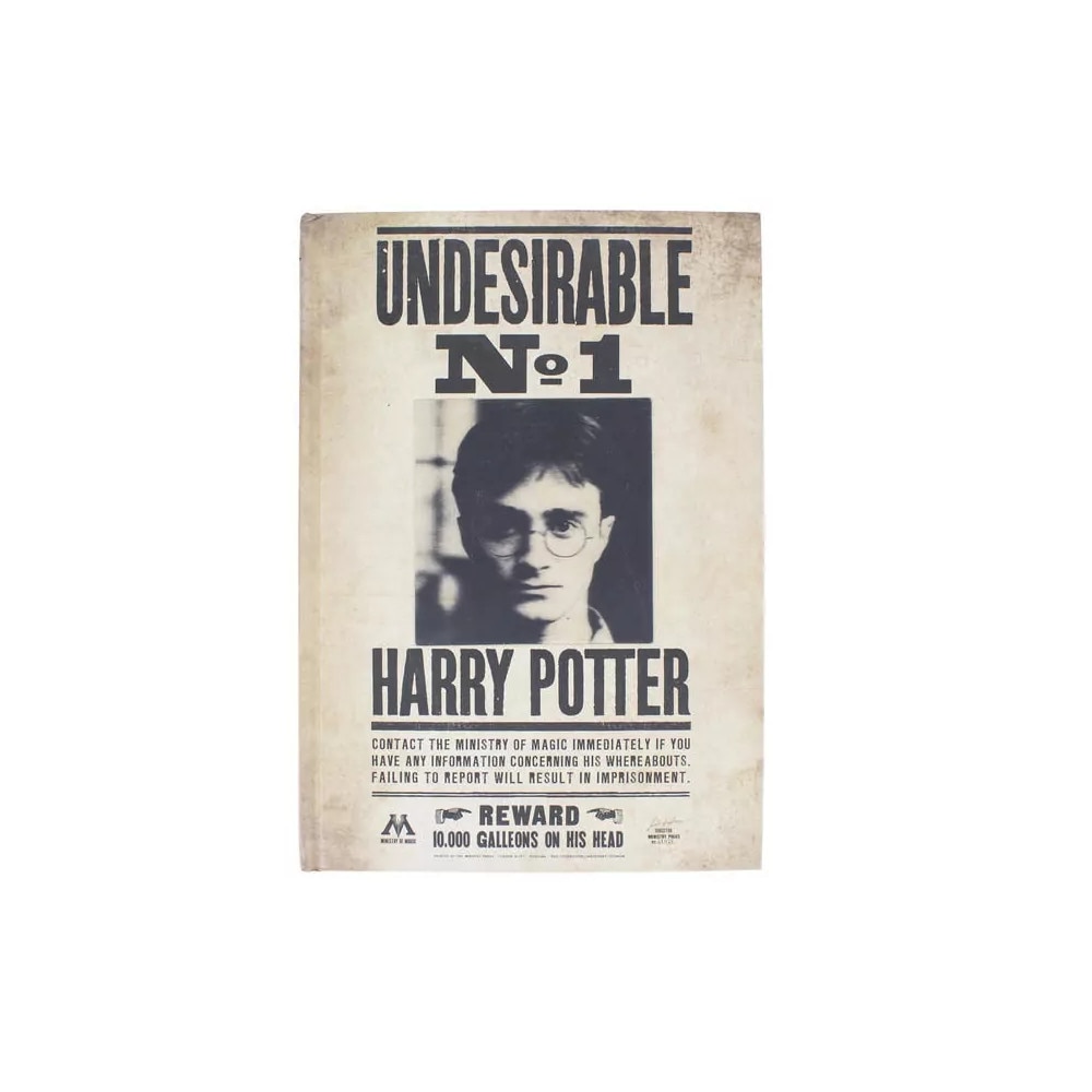 Agenda Harry Potter 3D Lenticular Undesirable No1 A5, Maro