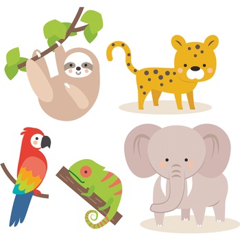 Set stickere imprimate pentru perete, Orafol, Prietenii mei, multicolor, 100x100 cm Set stickere imprimate pentru perete, Orafol, Prietenii mei, multicolor, 100x100 cm