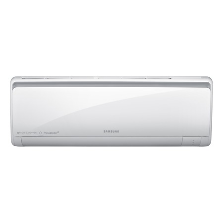 Aparat de aer conditionat Samsung AR24FSFPDGMNEU, 24000 BTU, Clasa A++, Filtru HD antibacterian, Fast Cool, Turbo mode, Auto Restart, Alb