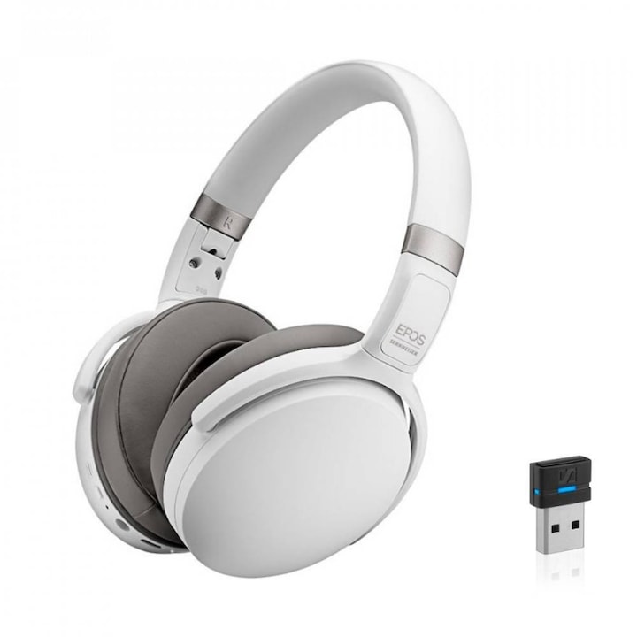 Sennheiser Adapt 360 fejhallgató, Bluetooth, Zajcsökkentés, Fehér