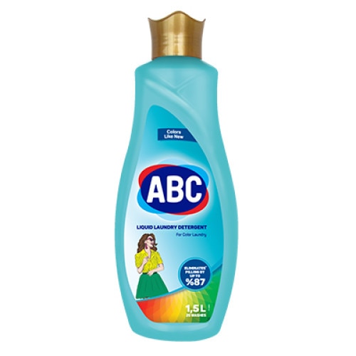 Detergent rufe lichid automat ABC Color 1,5 l